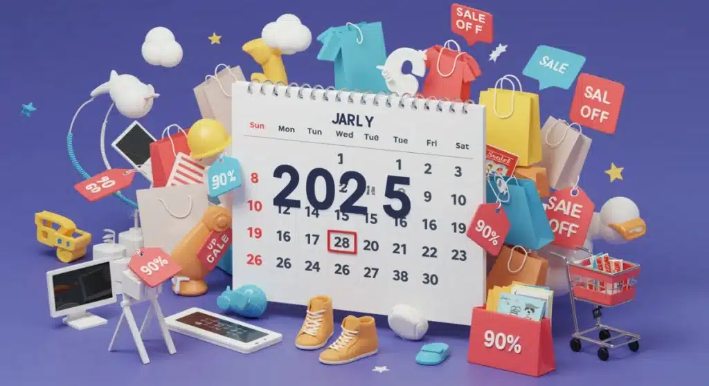 2025 Clearance Calendar: Maximize Savings up to 90% in the US