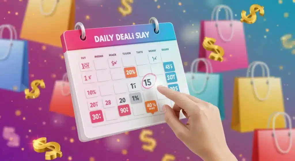 2025 Daily Deal Calendar: Maximize Savings 10-20% on Purchases