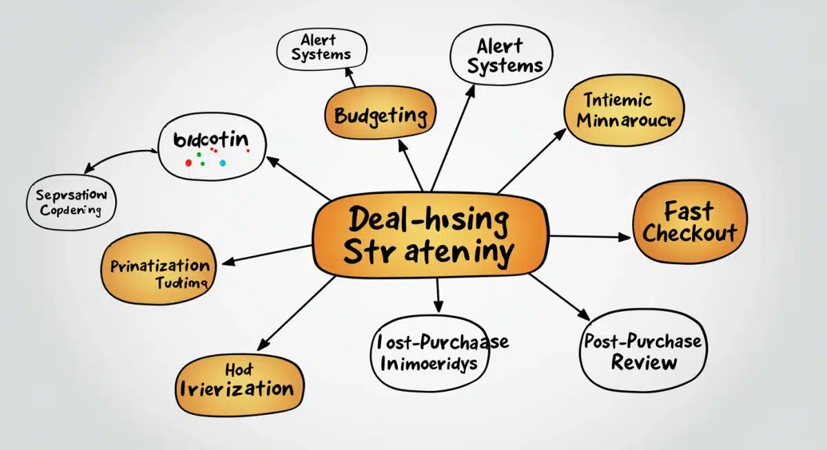 Strategic mind map for timely deal purchasing in 2025