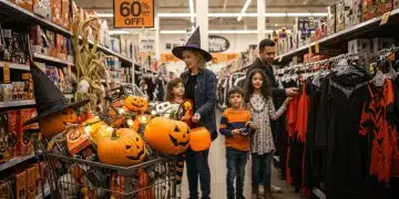 Shoppers find incredible deals on Halloween decorations and costumes during the 2025 clearance sale.