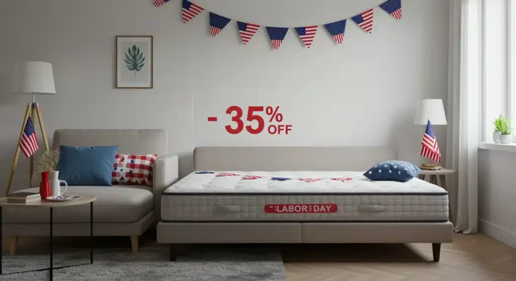 Labor Day Sales 2025: Unlock 35% Savings on Mattresses & Furniture