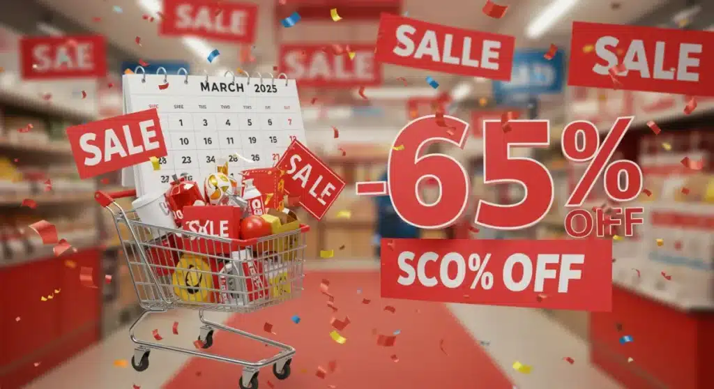March 2025 Inventory Clearances: 65% Savings Alert