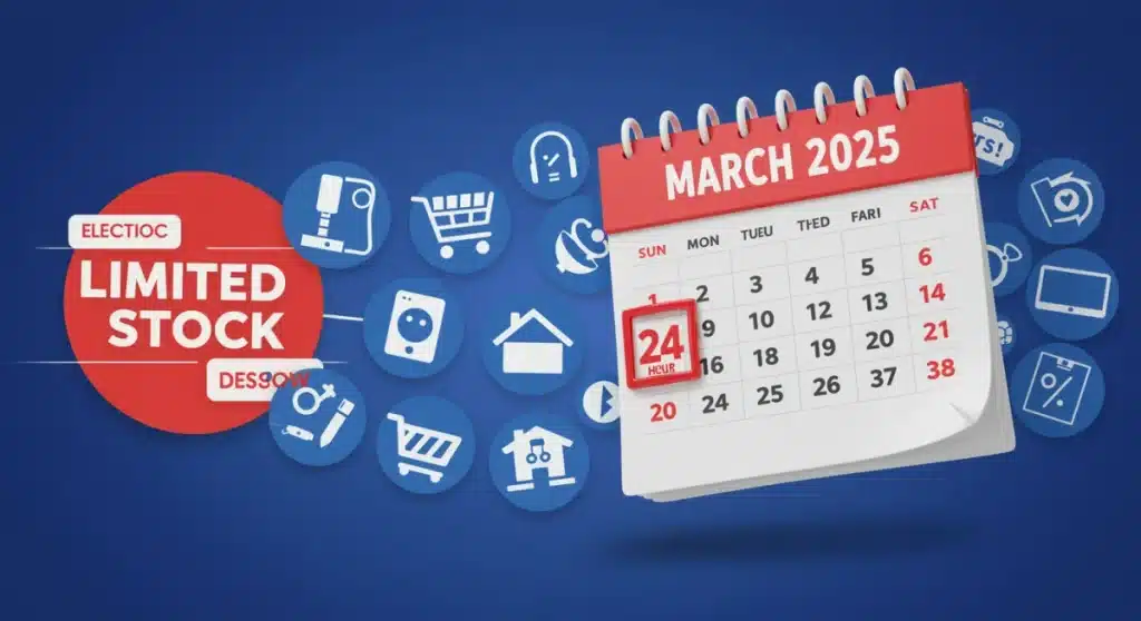 March 2025 Daily Deals: Act Fast, Limited Stock Warning!