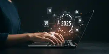 Person navigating online exclusive drops on laptop, digital interface, 2025 buys