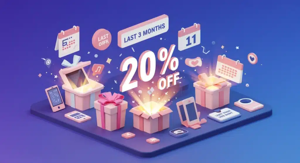 New Online Exclusive Product Launches: 20% Off Last 3 Months