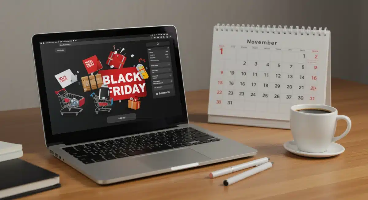 Strategic online shopping preparation for Black Friday 2025 deals